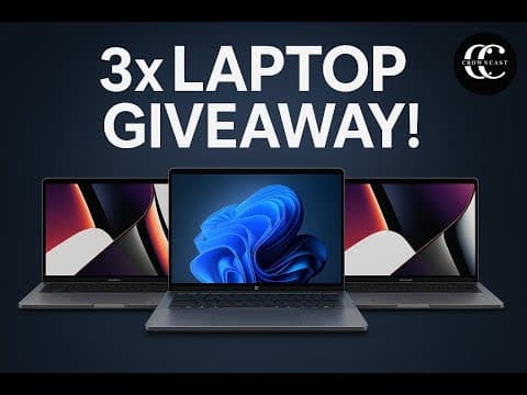 Laptop giveaway